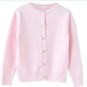 Girls Cardigan Sweater Size 6-7